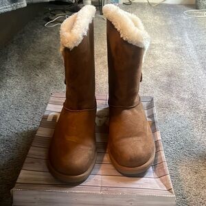 Mankula Silas chestnut boots size 9
